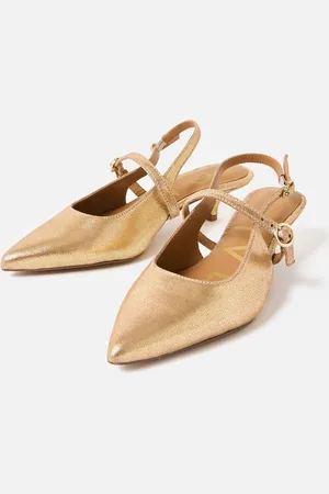 Oliver Bonas Sling Back Pointed Kitten Heels