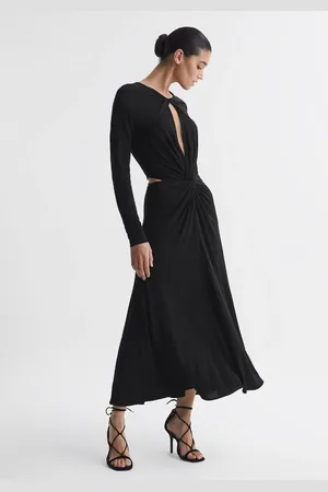 Reiss Faye Twist Cut-Out Midi Dress32