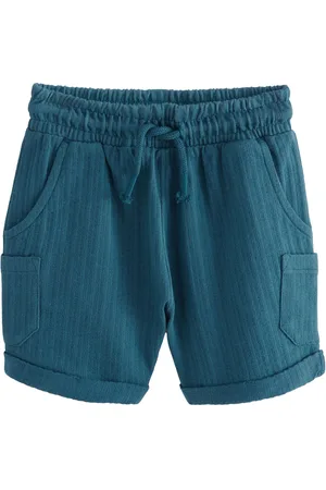 Next 100% Bomuld letvægts teksturerede jerseyshorts (3mdr.-7år)9298cm