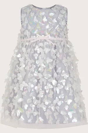 Monsoon Baby Luella Iridescent Butterfly Dress5662cm