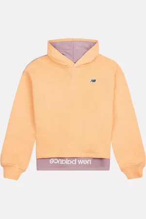 New Balance Piger Premium Drop Hem 100% Bomuld Hættetrøje14 - 15 år (164 - 170cm)