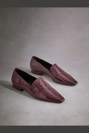 Next Tabitha Simmons Jess Leather Square Toe Loafers