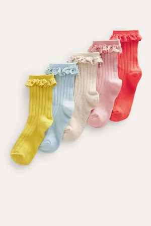 Boden Frilly Sokker 5 Pakke3-5 Jnr