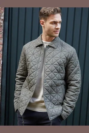 Threadbare Collared Quilted Jacket