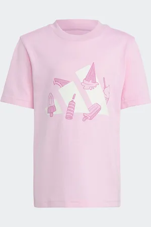adidas Lounge Ice Graphic 100% Cotton T-Shirt6 - 7 år (116 - 122cm)