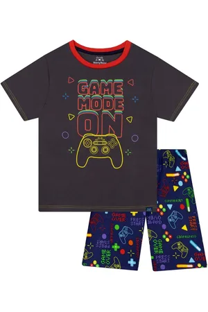 Character Boys Harry Bear Short Gaming Pyjamas122128cm