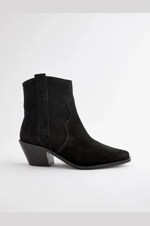 Next Forever Comfort Leather Ankle Western Cowboy Boots