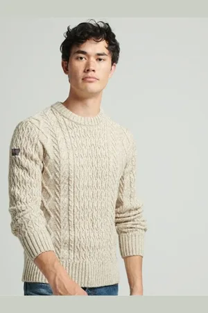 Superdry Jacob Cable Crew Trøje3XL