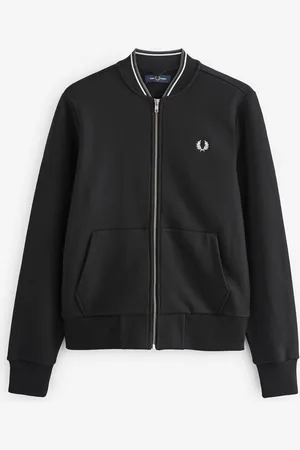 Fred Perry Sweatshirt med lynlåsXXL