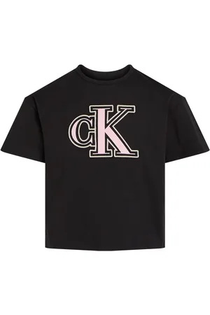 Calvin Klein Boxy Monogram 100% Cotton T-Shirt14 år (164cm)