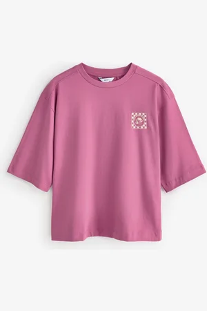 Next 100% Cotton Rich Back Graphic Boxy Short Sleeve T-Shirt52