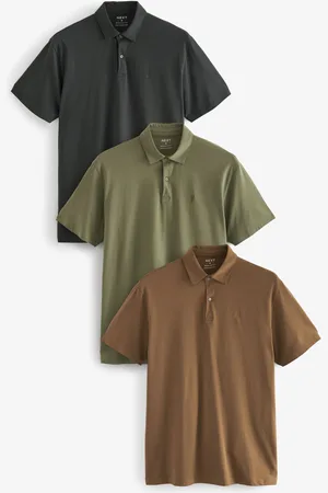 Next Kortærmet jersey poloskjorter 3 PakkeXL
