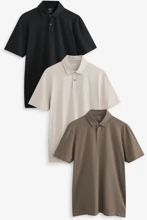 Next Kortærmet jersey poloskjorter 3 Pakke5XL
