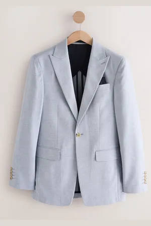 Next Hør Blend Texture Jakkesæt Jakke40r