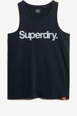 Superdry Core Logo Kiss Tryk Slim Fit Vest Top2X-Large