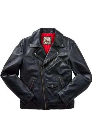 Joe Browns Timeless Edgy Detail Leather Biker JacketXXL
