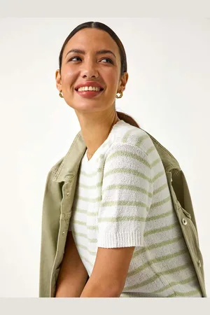 Roman Dainty Stripe Knit Top38