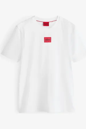 HUGO BOSS Logo Label 100% Cotton Jersey T-ShirtS