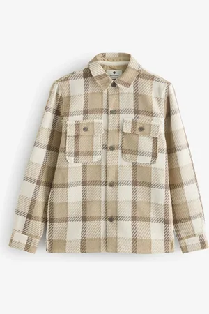 Anerkjendt Akoscar Heavy Twill Check Overshirtlarge