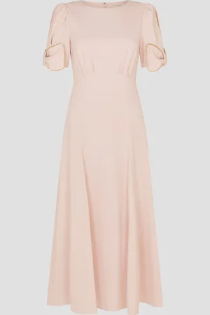 Monsoon Belle Bow Sleeve Midi Dress42