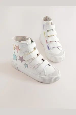 Next High Top Trainers with Touch Close Fastening