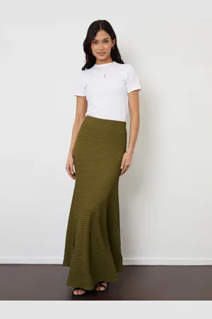 Threadbare Textured Jersey Pull-On Maxi Skirt44