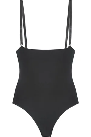Hunkemöller Hunkemöller Seamless Høj talje Sort Open Front Shapewear SparkedragtXL