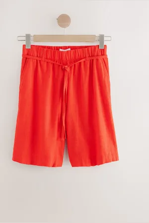 Next Slips Talje Hør Blend Shorts14 s