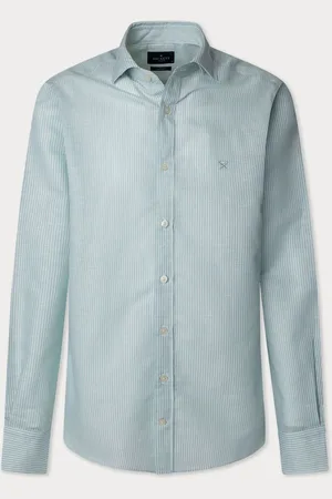 Hackett Hør Bengal Strip Skjorter3X-Large
