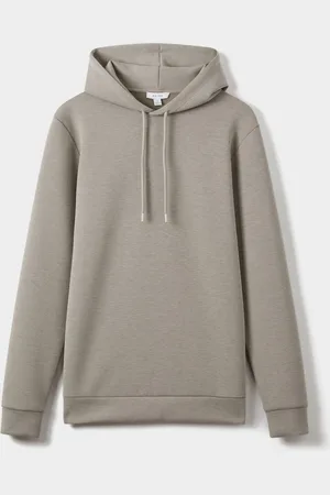 Reiss Fabien Interlock Jersey HoodieXL