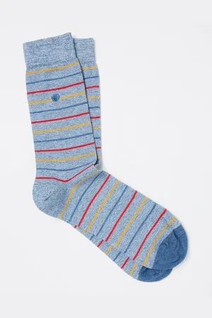 Fat Face FatFace Striped SocksUK 6.5 - 9