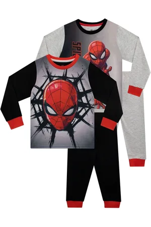 Character Spiderman 100% Cotton Pyjamas 2 Pack2 - 3 år (92 - 98cm)