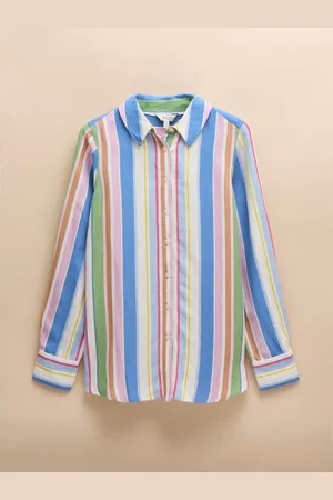 Joules Maeva Relaxed Fit 100% Hør Skjorter38