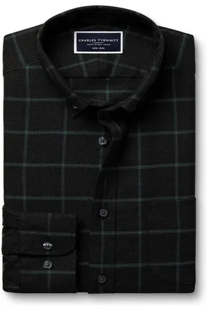 Charles Tyrwhitt Slim Fit Ternet Non Iron Twill 100% Bomuld SkjorterMiddel