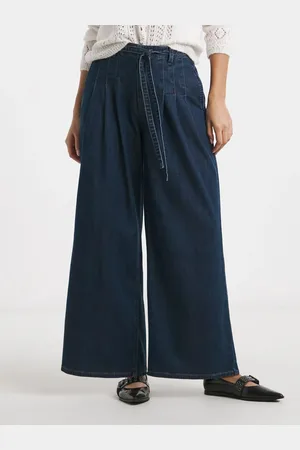 Simply Be Stretch High Rise Extreme Wide Leg Jeans42
