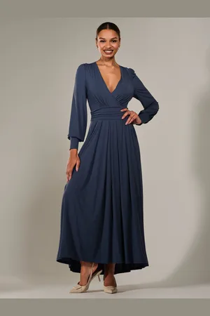 Jolie Moi Long Sleeve Supersoft Jersey Maxi Dress48