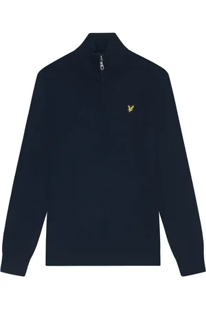 Lyle & Scott Cotton Merino Quarter Zip JumperXL