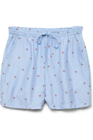 VERO MODA Cherry Print Tie Waist ShortsM 10