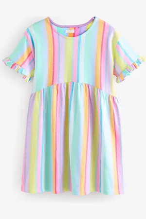 Next Short Sleeve Jersey 100% Cotton Dress (3-16yrs)9 år (134cm)