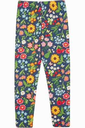 Frugi Blue Libby Printed Leggings122128cm