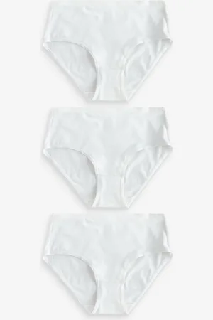 Sloggi GO Daily Cotton Highwaist White Briefs 3 Pack2X-Large