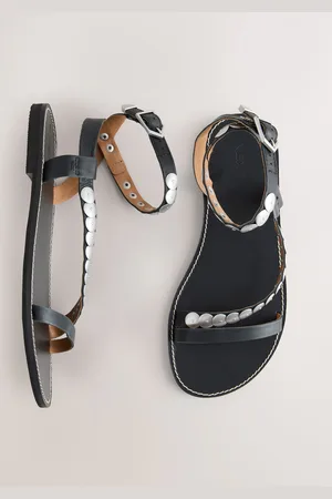 Next Shield Studded Wrap Sandals