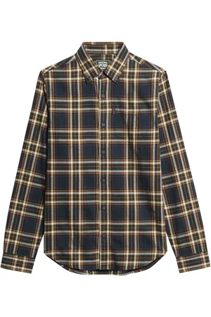 Superdry Vintage 100% Bomuld Ternet SkjorterL