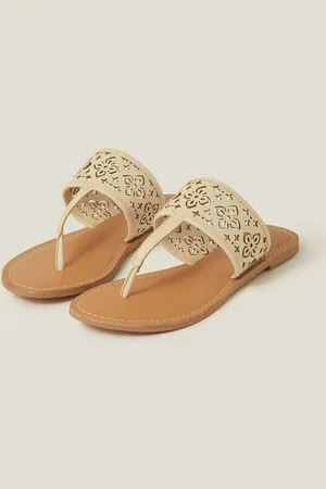 Accessorize Cut-Out Strap Flip Flop Sandalseu42