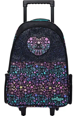 SMIGGLE Eclipse Trolley Backpack With Light Up Wheelsen