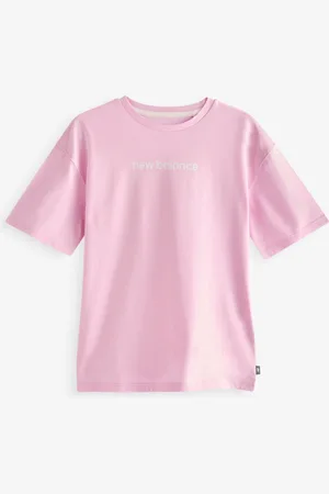 New Balance Girls 100% Cotton Floral Sneaker T-Shirt8 - 9 år (128 - 134cm)