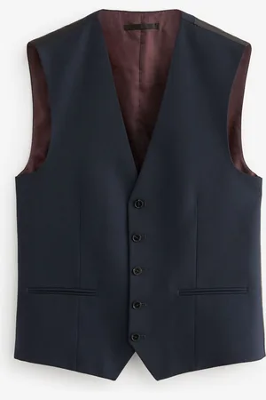 Next Tekstureret Jakkesæt Vest50 Long (UK 40 L)