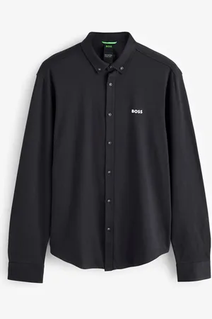 HUGO BOSS Motion Jersey Stretch Oxford 100% Cotton ShirtXL