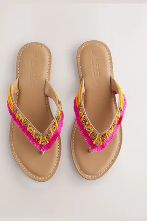 Next Forever Comfort Beaded Toe Thong Sandaler6