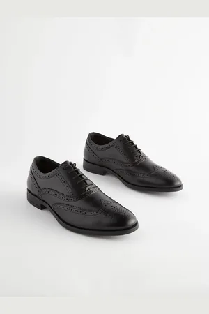 Next Oxford Brogue sko i læder